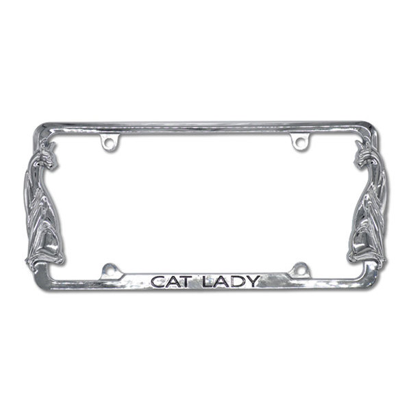 USA standard zinc alloy easy installation generic license plate frame